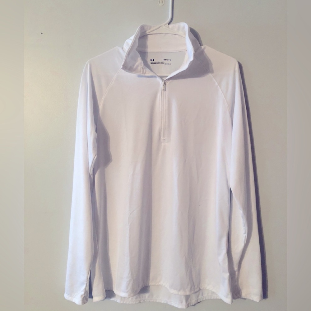 Under Armour heat gear long sleeve 3/4 zip shirt